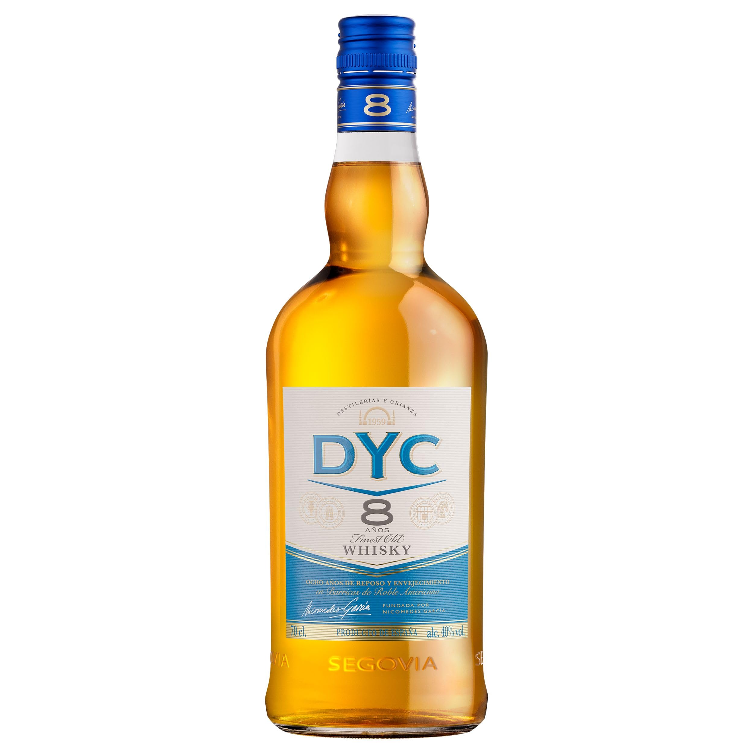 Whisky DYC 8 Años 70cl