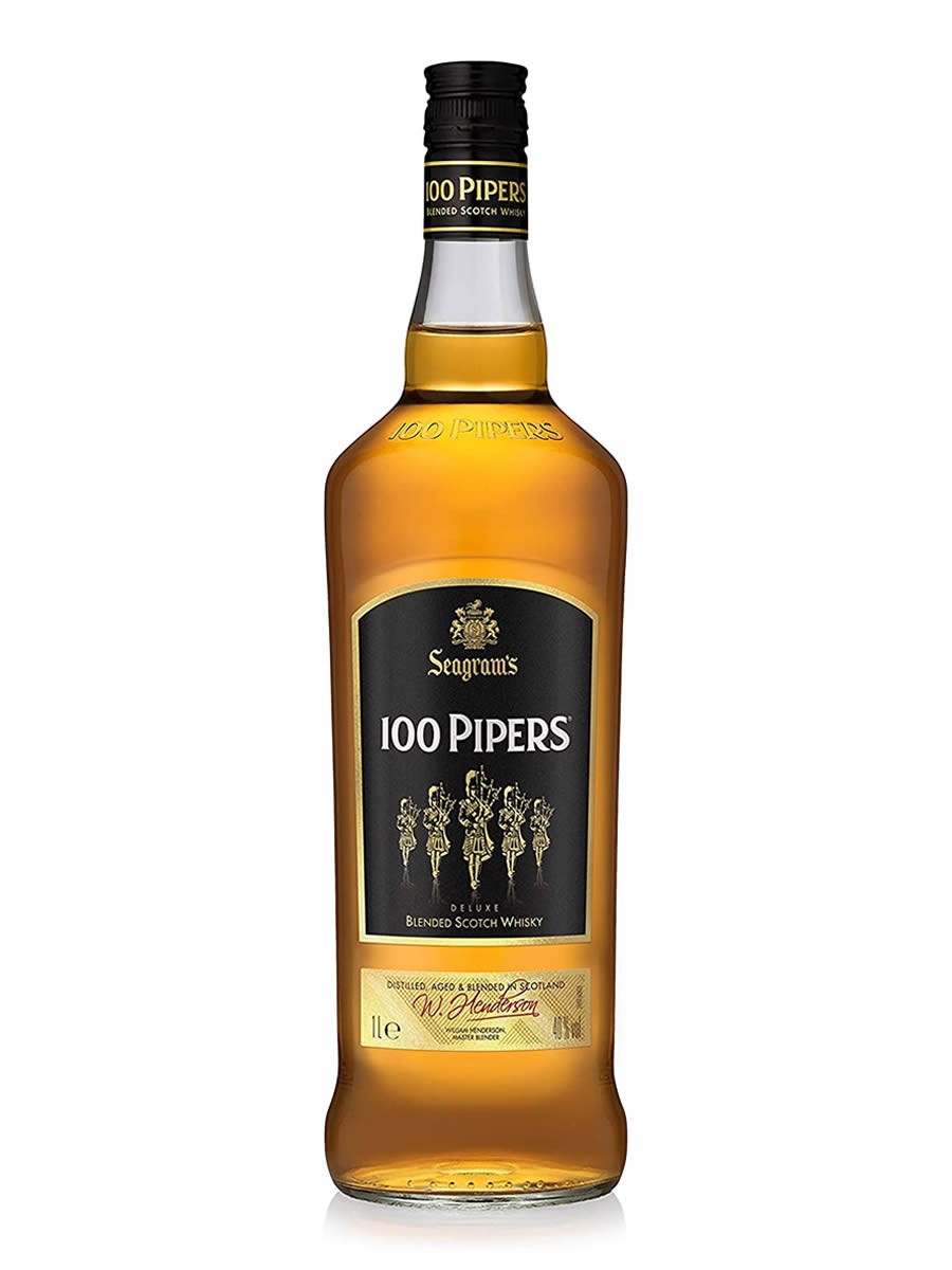 Whisky 100 Pipers 1L