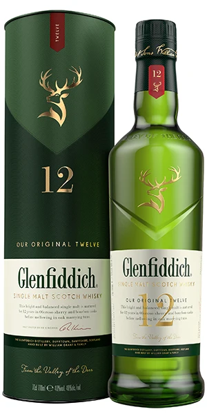 Whisky Glenfiddich 12 YO 70cl