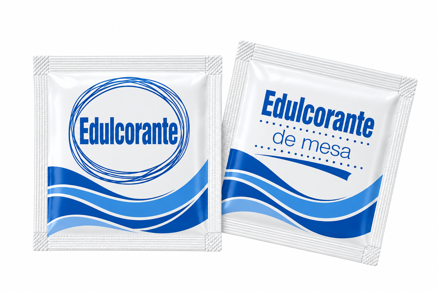 Sobres monodosis de edulcorante de mesa de 1 g