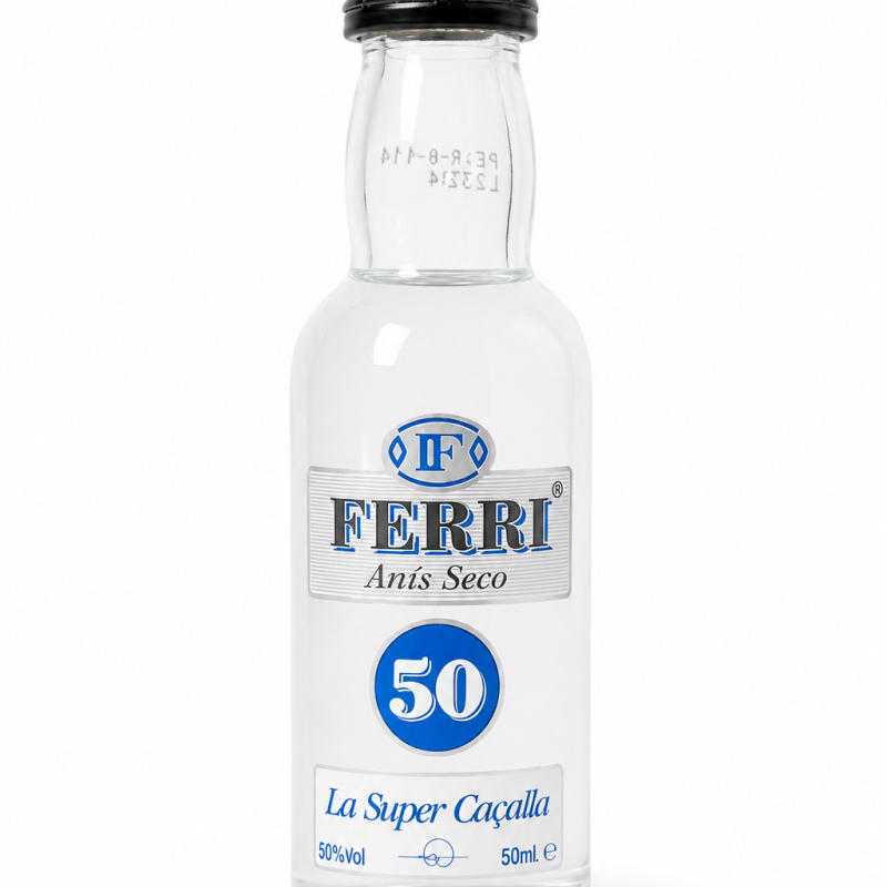 Anís Seco 50° Miniatura 5cl Caçalla