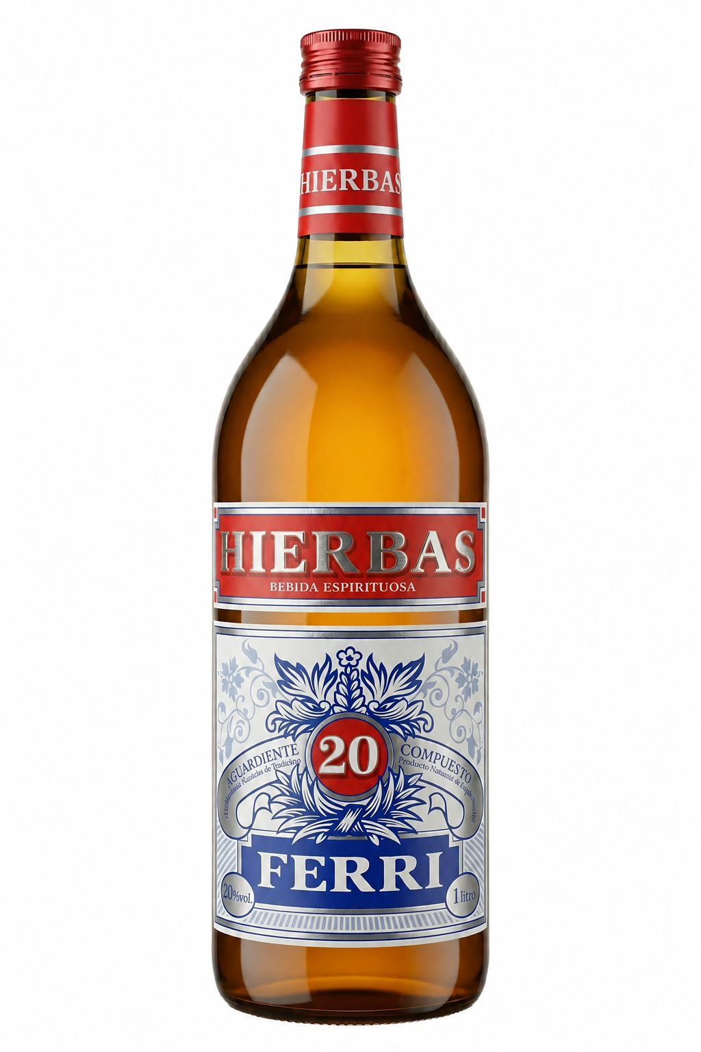 Hierbas Ferri Dulce 20° 1L (Herbero)