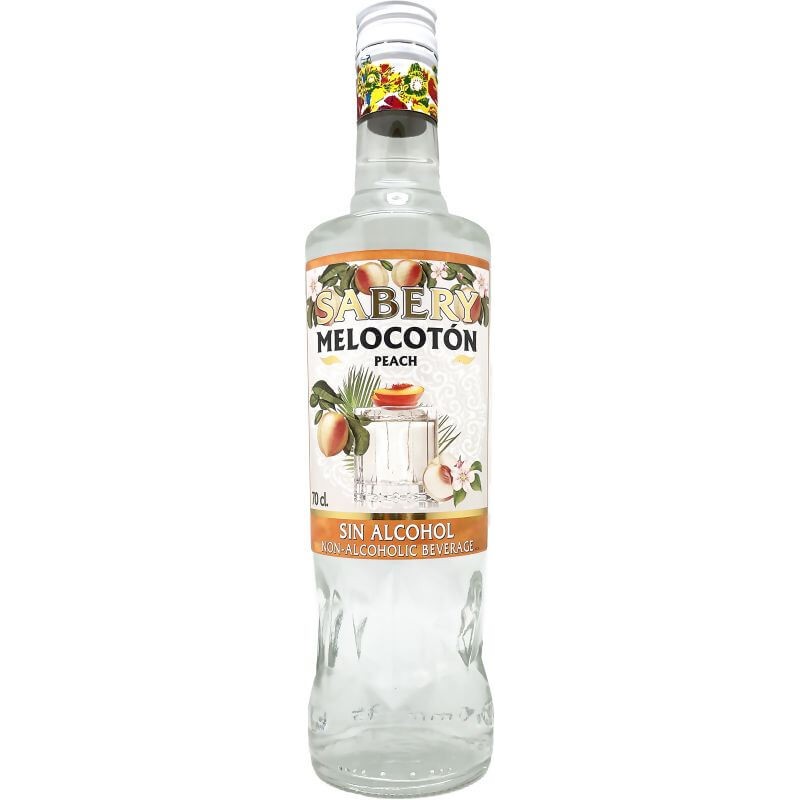 Sabery Licor Melocotón sin Alcohol 70cl
