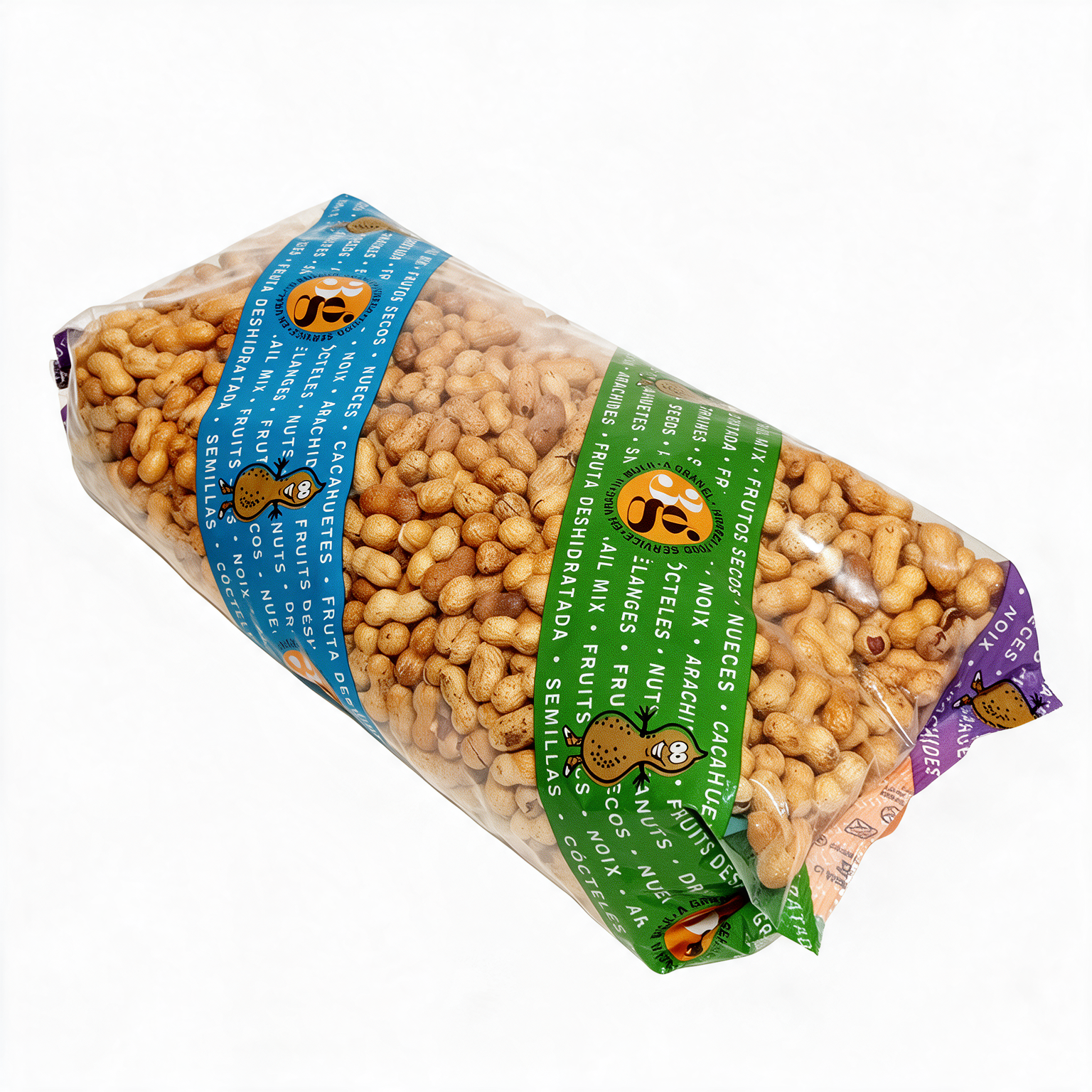 Cacahuete Collaret con cáscara 3G en bolsa de 3 kg.