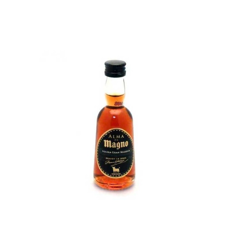 Miniat. Brandy Alma de Magno 5cl Cristal