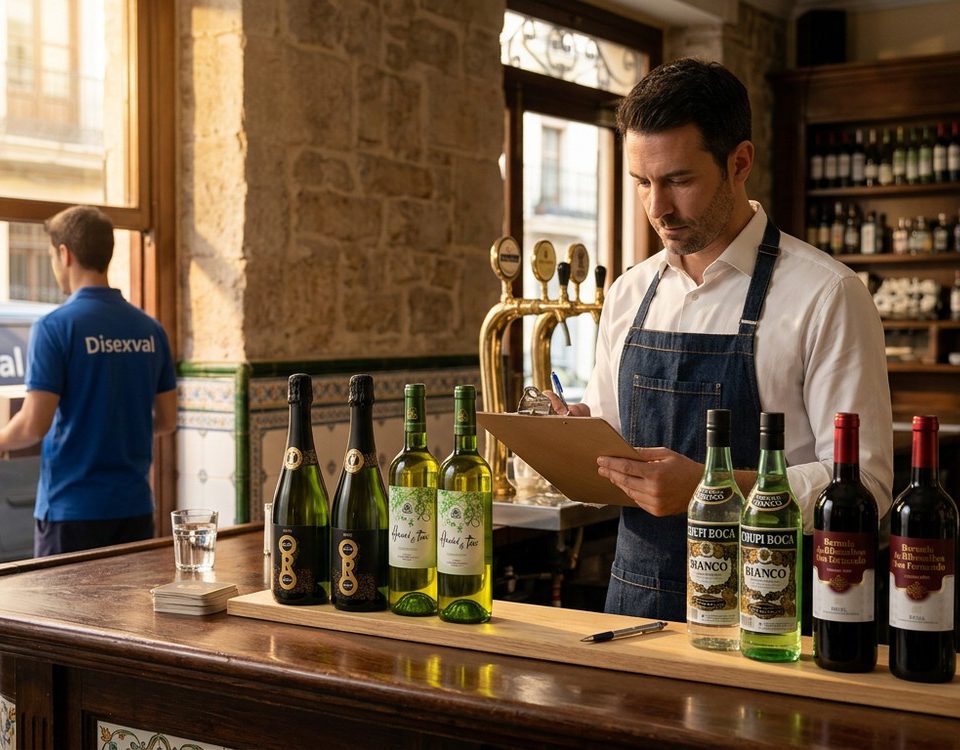 Precios al por mayor para surtir la barra de un bar nuevo en Valencia