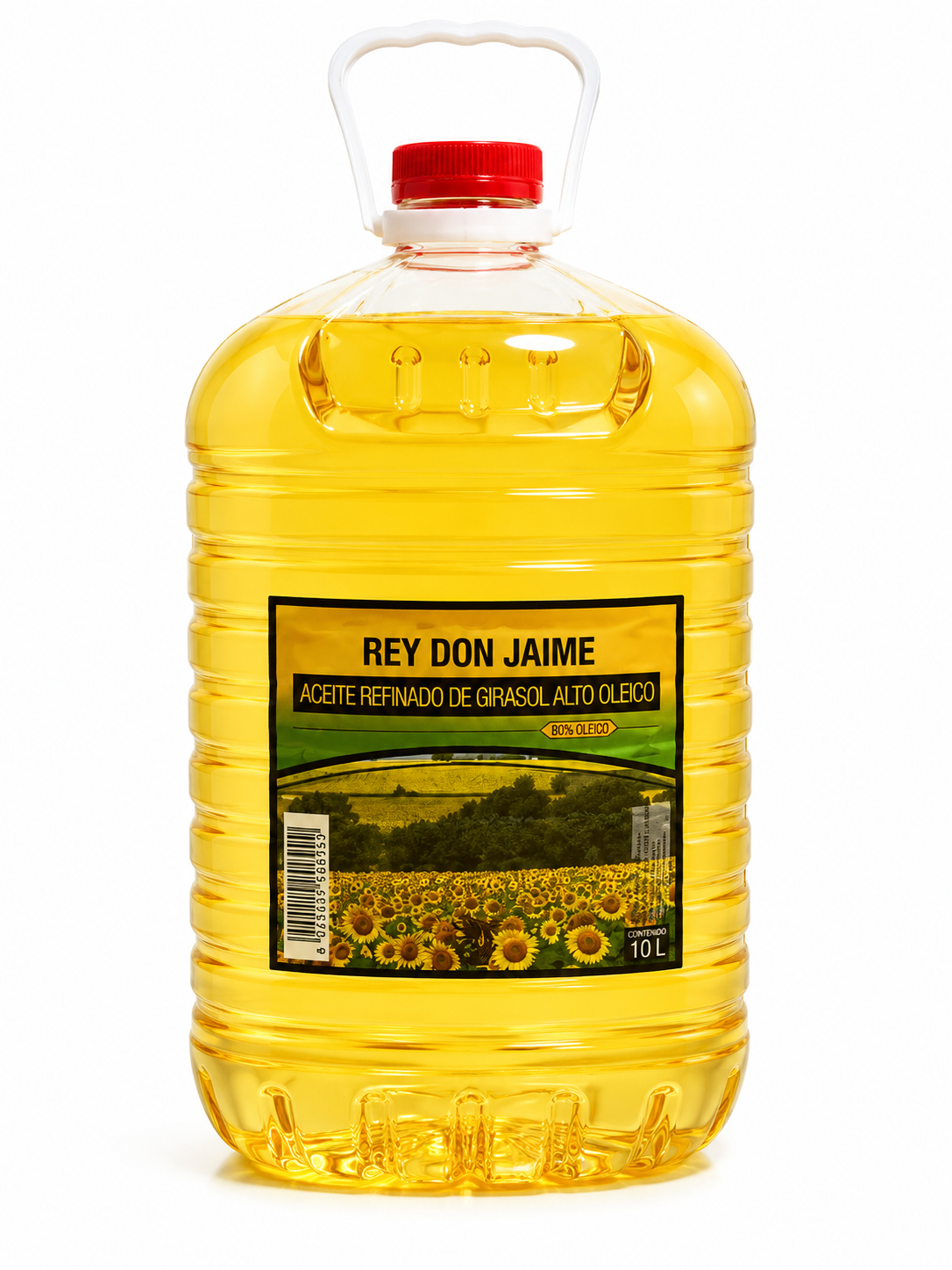Aceite Girasol Alto Oléico Rey Don Jaime 10L