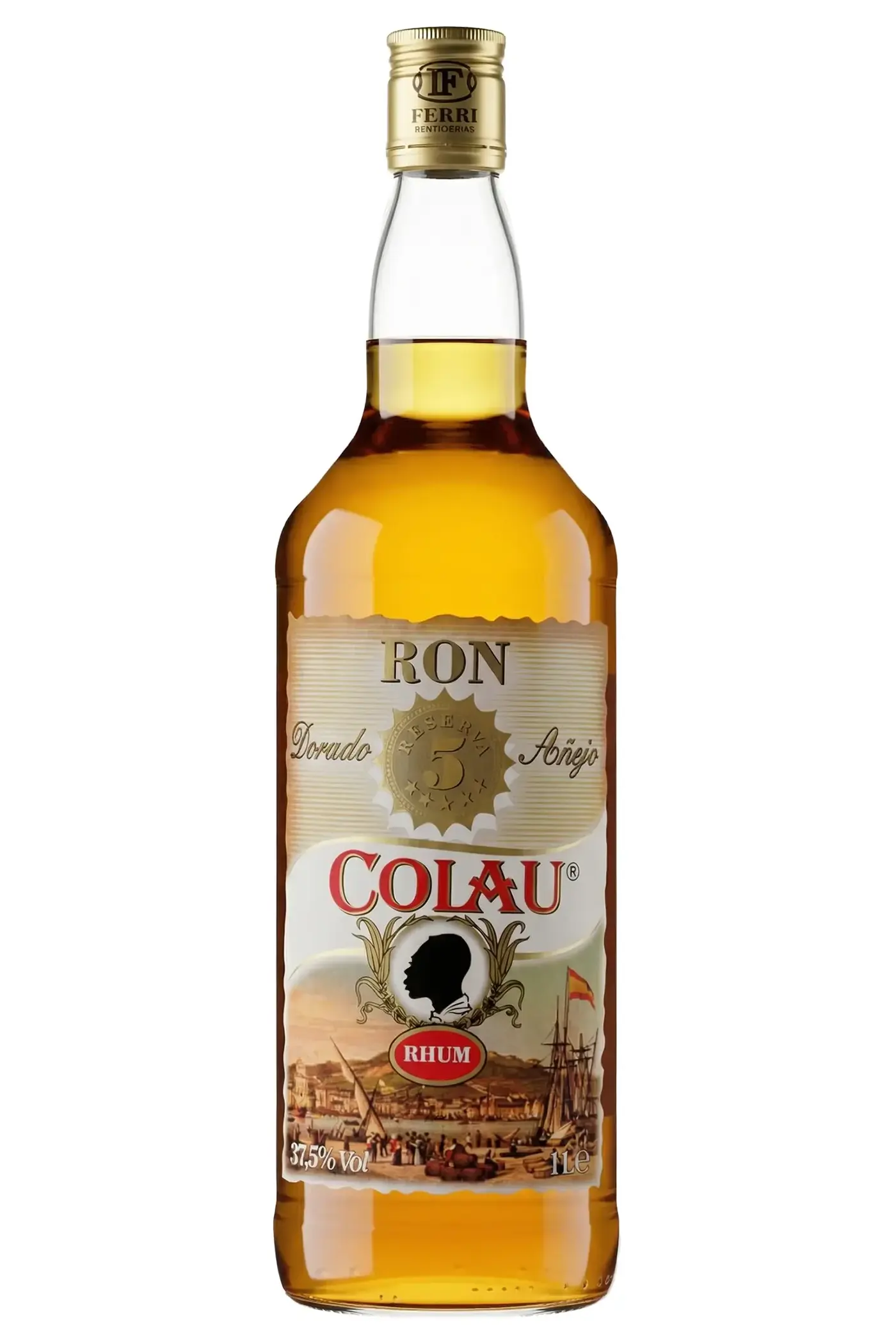 Ron Dorado Colau 5 Estrellas 37,5° 70cl