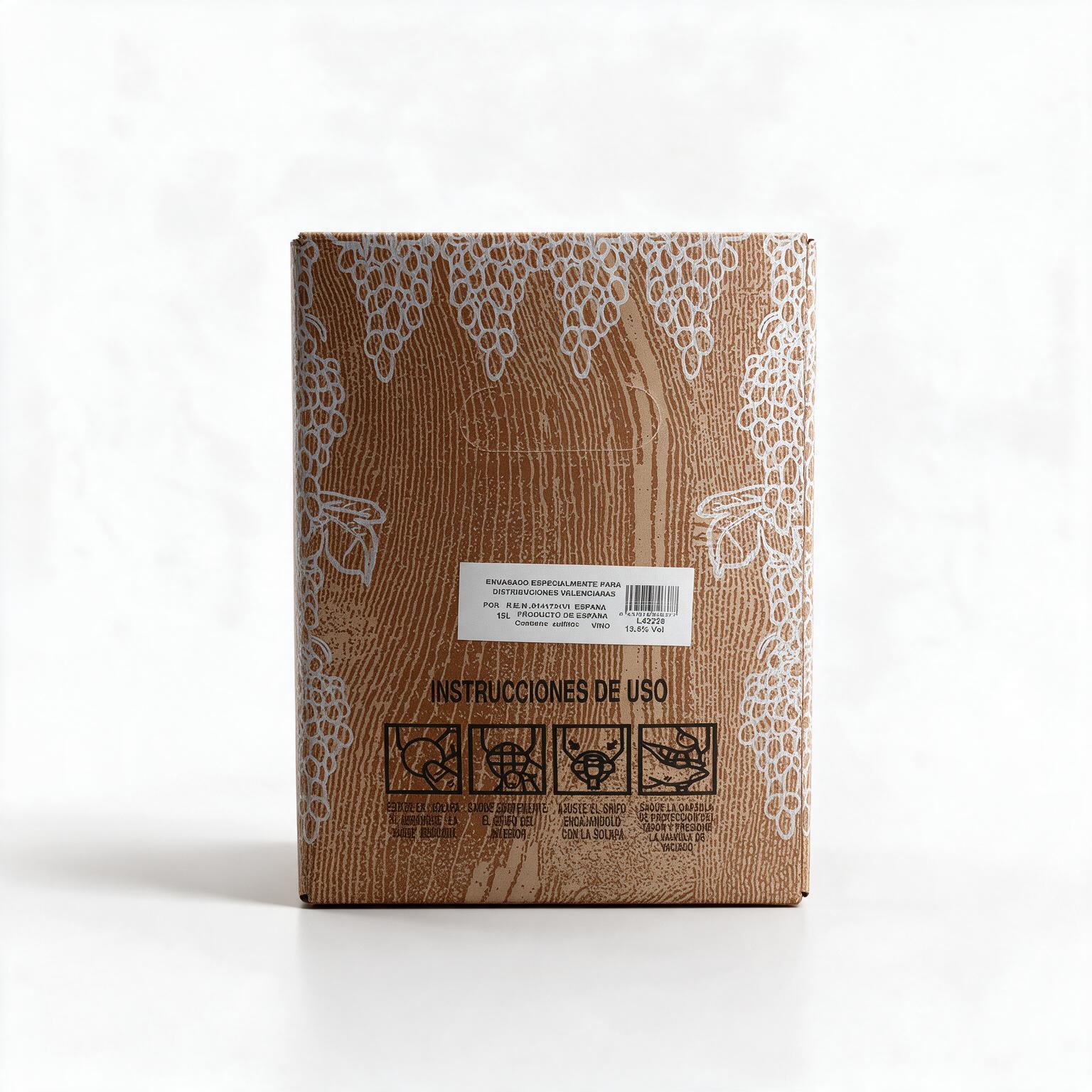 Bag in Box Tinto 13° Cosechero Álava 15L