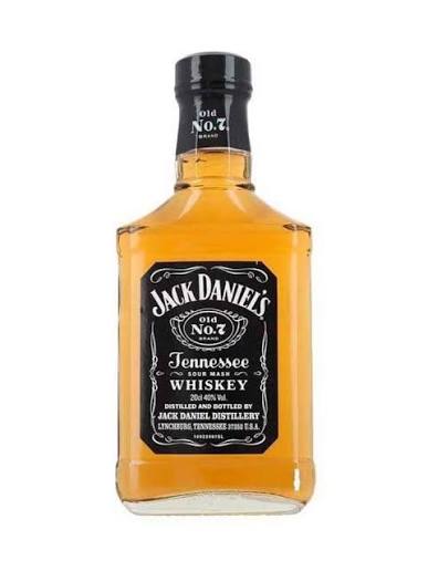 Petaca Whisky Jack Daniels 20cl Cristal