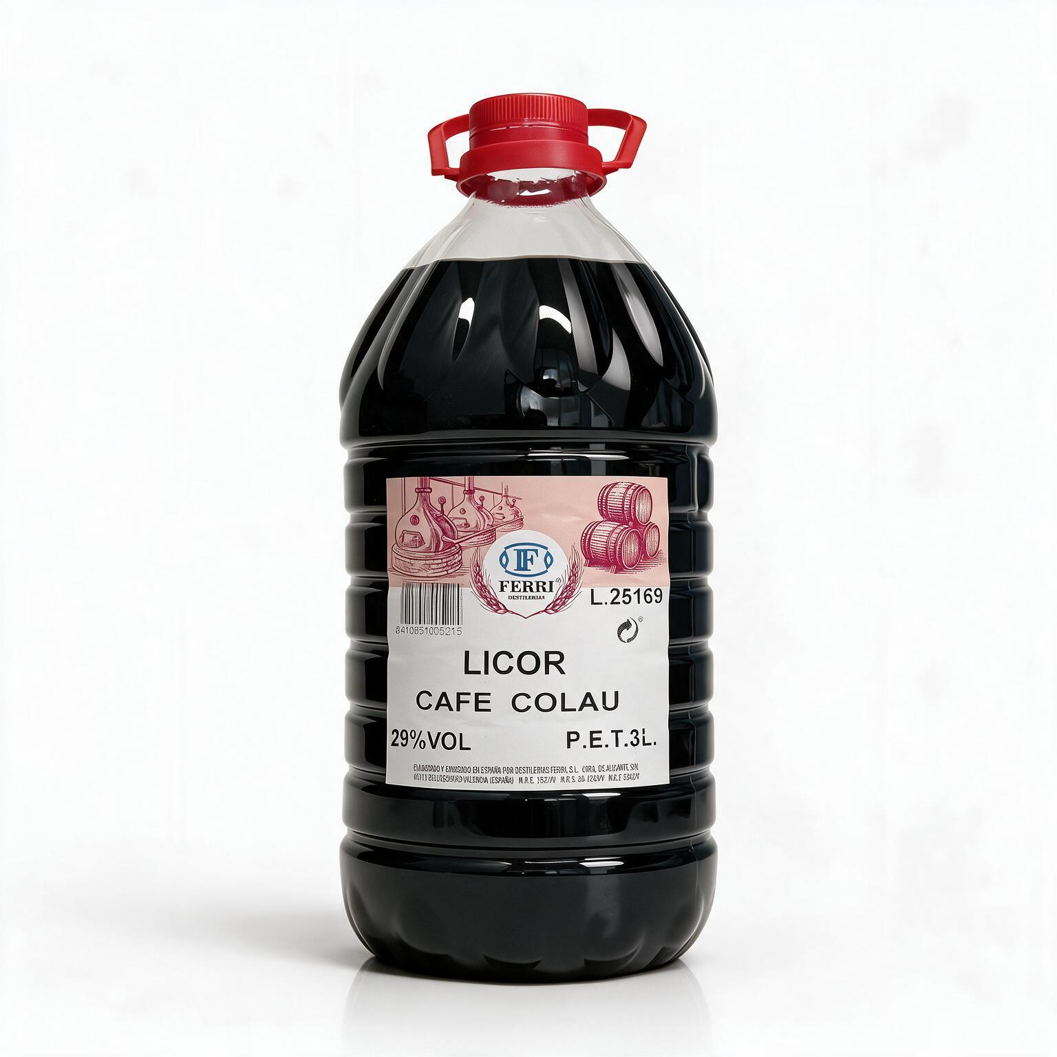 Licor Café Colau 29° 3L PET