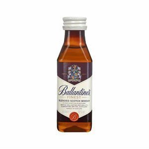 Miniat. Whisky Ballantines 5cl Cristal