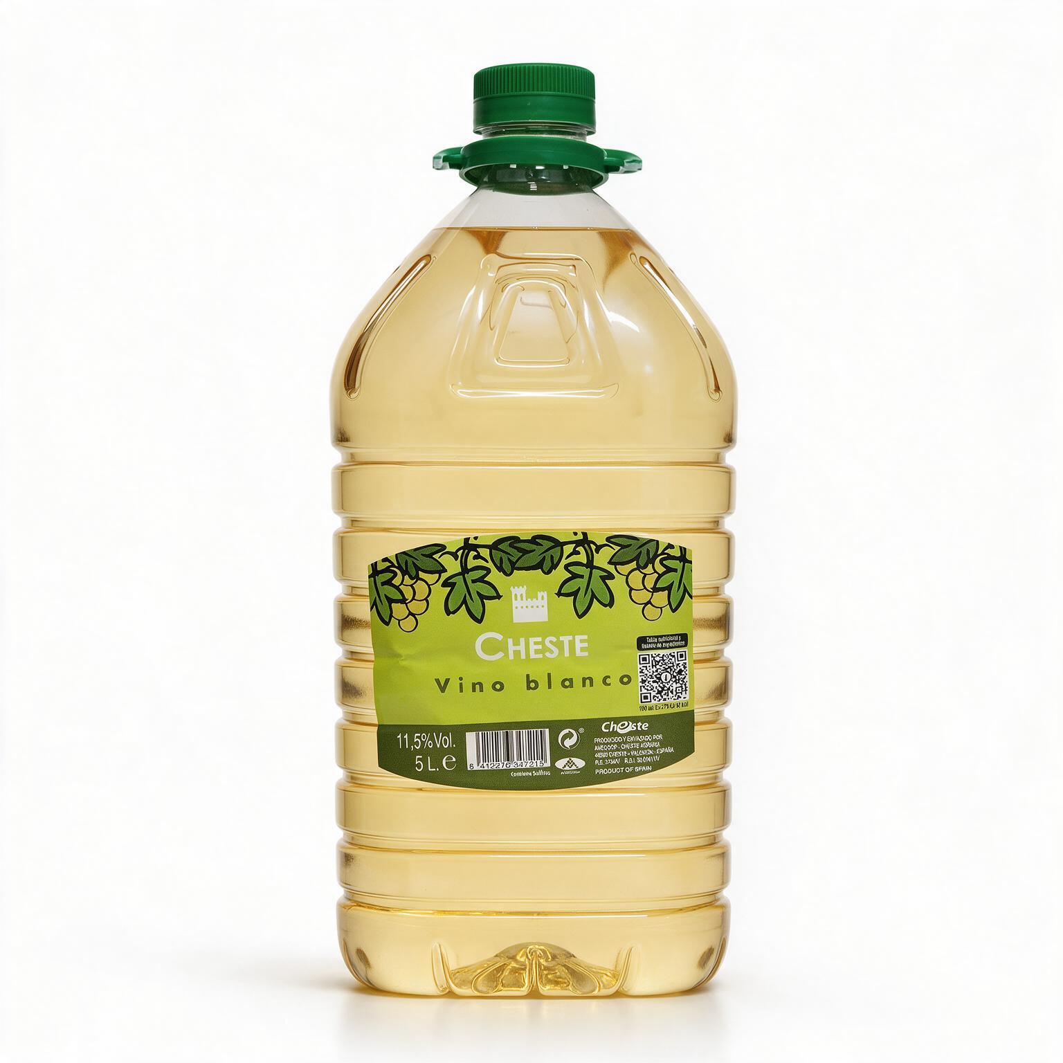 Vino Blanco de Mesa Cheste Garrafa 5L